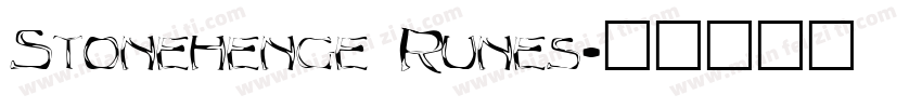 Stonehenge Runes字体转换